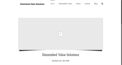 Desktop Screenshot of diminishedvaluesolutions.net